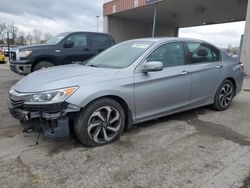 Salvage cars for sale at Fort Wayne, IN auction: 2016 Honda Accord EXL