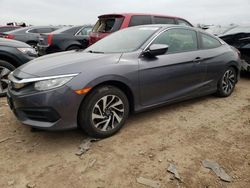 Salvage cars for sale from Copart Elgin, IL: 2016 Honda Civic LX