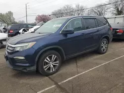 Salvage cars for sale at Moraine, OH auction: 2016 Honda Pilot EXL