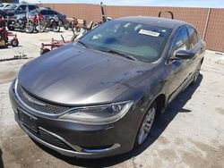 Carros con título limpio a la venta en subasta: 2015 Chrysler 200 Limited