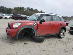 Salvage cars for sale from Copart Mendon, MA: 2014 Mini Cooper S Countryman