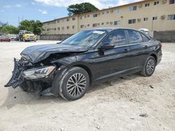 Salvage cars for sale from Copart Opa Locka, FL: 2019 Volkswagen Jetta S
