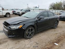 Salvage cars for sale from Copart Oklahoma City, OK: 2015 Ford Fusion Titanium