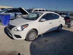 Salvage cars for sale from Copart Haslet, TX: 2017 Nissan Versa S