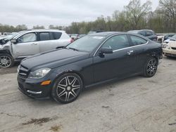 Salvage cars for sale from Copart Ellwood City, PA: 2013 Mercedes-Benz C 250