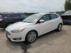 Salvage cars for sale at Harleyville, SC auction: 2016 Ford Focus Titanium
