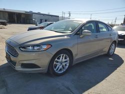 Salvage cars for sale at Sun Valley, CA auction: 2015 Ford Fusion SE