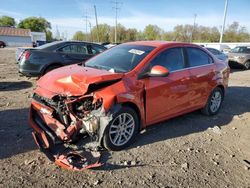 Salvage cars for sale from Copart Columbus, OH: 2013 Chevrolet Sonic LT