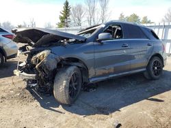 Salvage cars for sale from Copart Bowmanville, ON: 2016 Mercedes-Benz GLE 350D 4matic