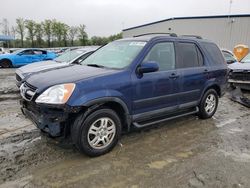 Salvage cars for sale from Copart Spartanburg, SC: 2003 Honda CR-V EX