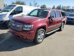 Salvage cars for sale at Woodburn, OR auction: 2009 Chevrolet Suburban K1500 LTZ