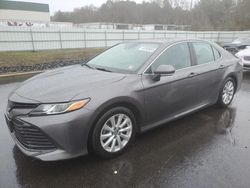 Salvage cars for sale at Assonet, MA auction: 2020 Toyota Camry LE