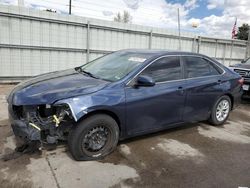 Vehiculos salvage en venta de Copart Littleton, CO: 2016 Toyota Camry LE