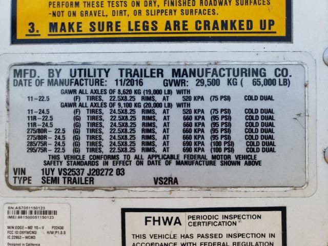 2018 Utility Trailer