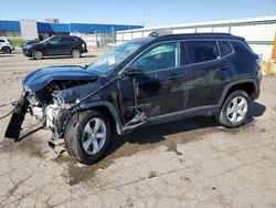 Salvage cars for sale from Copart Woodhaven, MI: 2019 Jeep Compass Latitude