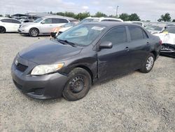 Salvage cars for sale from Copart Sacramento, CA: 2010 Toyota Corolla Base