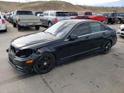 Salvage cars for sale at Littleton, CO auction: 2012 Mercedes-Benz C 300 4matic