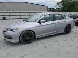 Salvage cars for sale at Gastonia, NC auction: 2017 Honda Accord Sport
