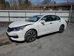 Salvage cars for sale at Albany, NY auction: 2017 Honda Accord EX