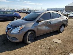 Salvage cars for sale at Brighton, CO auction: 2017 Nissan Versa S