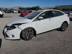 Salvage cars for sale at Las Vegas, NV auction: 2014 Ford Focus SE