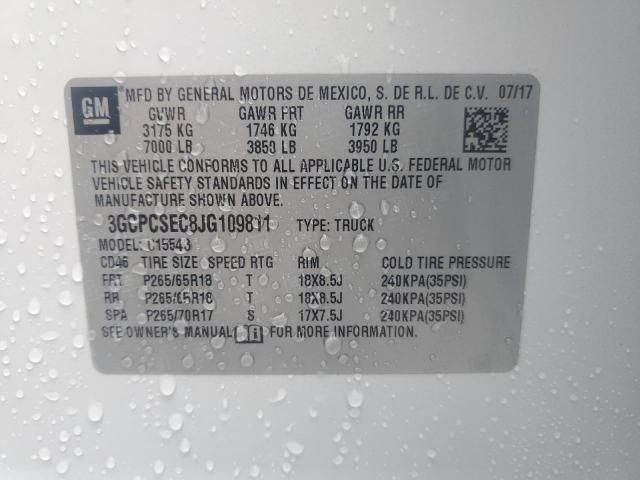 2018 Chevrolet Silverado C1500 LTZ