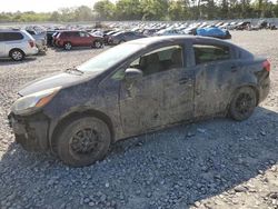 KIA rio salvage cars for sale: 2015 KIA Rio LX