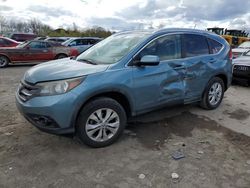 Salvage cars for sale at Duryea, PA auction: 2013 Honda CR-V EXL