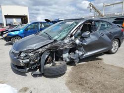 Salvage cars for sale at Kansas City, KS auction: 2012 Honda Civic EX