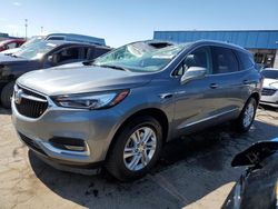 Salvage cars for sale at Woodhaven, MI auction: 2019 Buick Enclave Essence