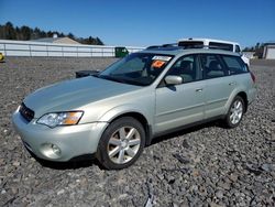 Salvage cars for sale at Windham, ME auction: 2006 Subaru Legacy Outback 2.5I Limited