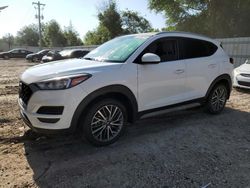 Flood-damaged cars for sale at auction: 2020 Hyundai Tucson Limited