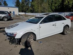 Salvage cars for sale from Copart Arlington, WA: 2015 Audi A4 Premium