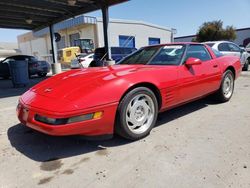 Chevrolet Corvette salvage cars for sale: 1992 Chevrolet Corvette