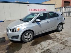 Salvage cars for sale from Copart Anthony, TX: 2013 Chevrolet Sonic LT