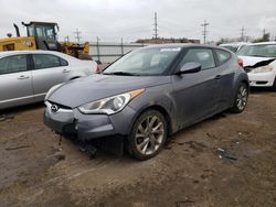 Salvage cars for sale from Copart Chicago Heights, IL: 2017 Hyundai Veloster