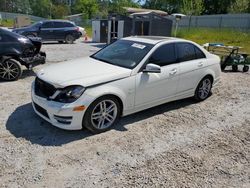 Mercedes-Benz c 250 salvage cars for sale: 2012 Mercedes-Benz C 250