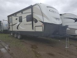 Salvage cars for sale from Copart Portland, MI: 2018 Cougar Travel Trailer