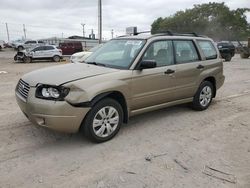 Salvage cars for sale from Copart Oklahoma City, OK: 2008 Subaru Forester 2.5X