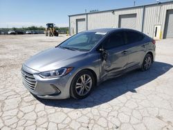 Salvage cars for sale from Copart Kansas City, KS: 2018 Hyundai Elantra SEL