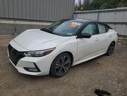 Salvage cars for sale at West Mifflin, PA auction: 2020 Nissan Sentra SR