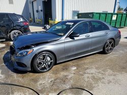 Salvage cars for sale at New Orleans, LA auction: 2017 Mercedes-Benz C 43 4matic AMG
