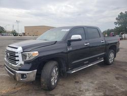 Toyota Tundra Crewmax 1794 Vehiculos salvage en venta: 2018 Toyota Tundra Crewmax 1794