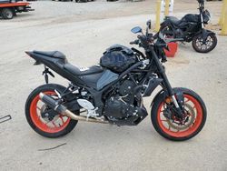 Salvage motorcycles for sale at Bridgeton, MO auction: 2021 Yamaha MT-03