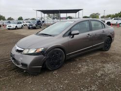 Salvage cars for sale from Copart San Diego, CA: 2010 Honda Civic LX