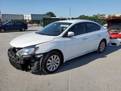 Salvage cars for sale from Copart Orlando, FL: 2016 Nissan Sentra S