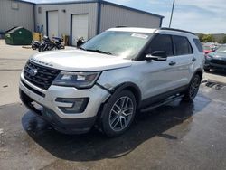 Ford Explorer salvage cars for sale: 2016 Ford Explorer Sport