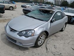 Salvage cars for sale at Madisonville, TN auction: 2002 Acura RSX