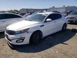 Salvage cars for sale from Copart Vallejo, CA: 2015 KIA Optima LX