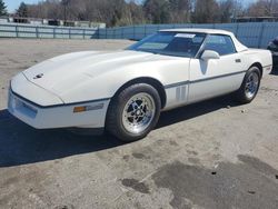 Salvage cars for sale from Copart Assonet, MA: 1987 Chevrolet Corvette